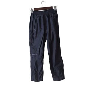 Marmot Rain Pant Womens XS  Ankle Zip Waterproof Lightweight Pack Black